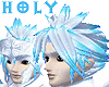 Silver & Sapphire Hair