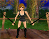 Ninja Baton Animated