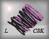 C8K PinknBlack Bangle L