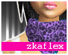 (ZF) PurplePrint Bandana