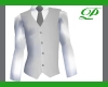 Grey/White Dress Shirt
