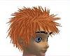 Hair Brown Spiky short