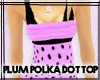 OMG!Plum Polka Dot Top