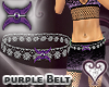 Queens purple belt is layerable