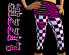 pink punk leggings