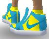 {SQ}Babyblue/Yellow Nike