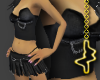 Buckle + Chain Top Black