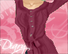 D� Long tie top pink