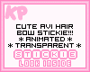 Pastel Rainbow Bow