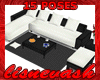 (L) 15Pose TV Couch - BC
