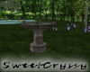 Stone Flower Fountain