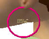 Hoop Earrings in Hot pink