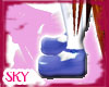 cho. C blue maid shoes