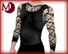 Fishnet with Black Tank
