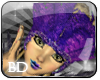 *Glittered Feather mask*