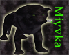 Black Wingless Lion