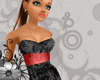 ~ks~ silver & red lace