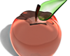 3D Glass Apple