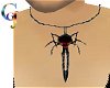 Spider Dagger Necklace