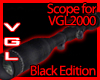 VGL2000 Scope black