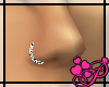 *P* Silver Nose Ring