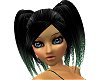 Jet Black Hair