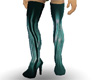 Flashy Flaming Boots