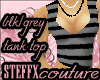 *Sc* Blk/Grey Tank Top
