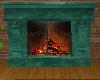 Jade fire place