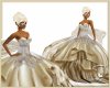 Z Golden Ivory Gown