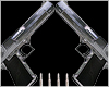 Guns with bullets