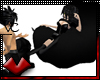 (V) Black PoofPose Chair