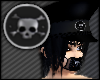 Gothic Milita Hat w/hair
