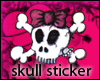 Skull Sticker