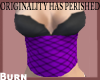 {OHP} Berry Bustier.