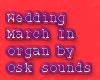 Wedding March(Organ)