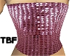 !A Bustier Pink Sequin!