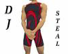 Red Swirl Wetsuit