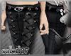 |S| Laced Pants Noire
