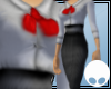 Pinstripe Pinup With Bow