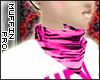 [m] Pnk Zebra Bandanna