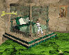 Woodland Green Pose Bed