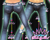 (S) Faded Pegged Jeans
