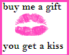 Gift Kiss Sticker