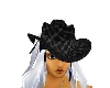 BLACK SNAKESKIN Hat