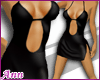 ANN Sleek Silk Dress BLK