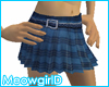 Product Image for Blue plaid pleated skirt