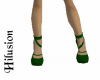 elegant green Hilusion