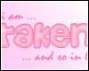 Animated - I am Taken!