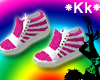 *Kk* w-pink shoes